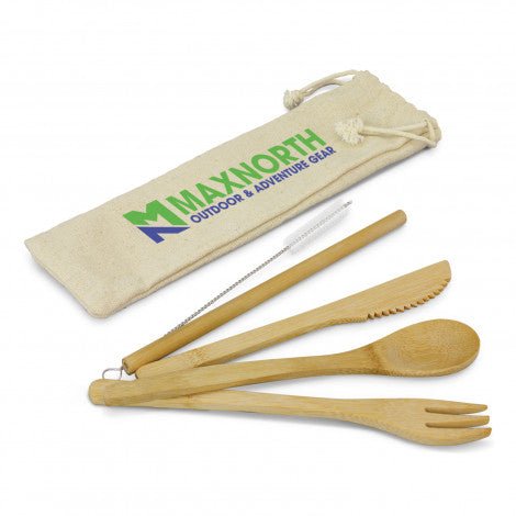 Bamboo Cutlery Set - Simply Merchandise