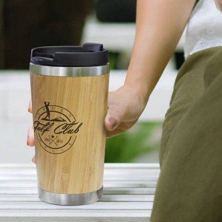 Bamboo Double Wall Cup - Simply Merchandise