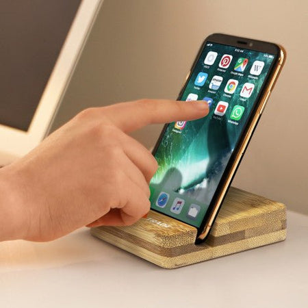 Bamboo Phone Stand - Simply Merchandise