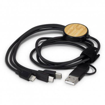 Bamboo Triple Connector Cable - Simply Merchandise