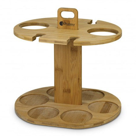 Bamboo Wine Rack - Simply Merchandise