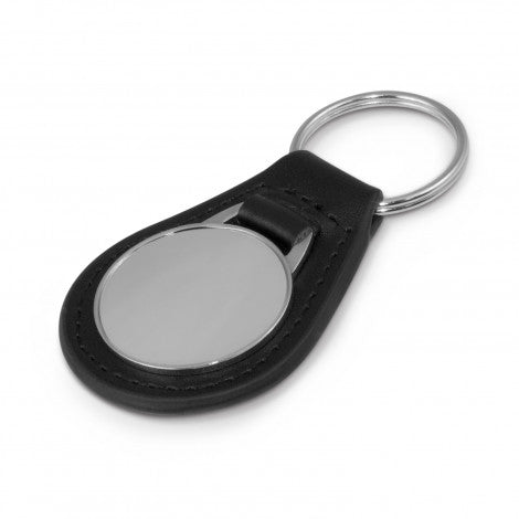 Baron Leather Key Ring - Round - Simply Merchandise