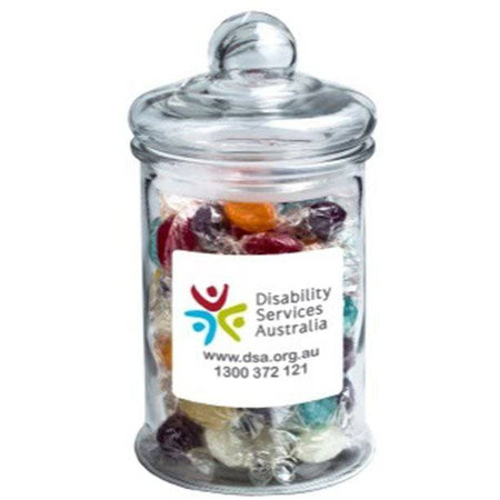 Big Apothecary Jar with Boiled Lollies 700g/ x88 - Simply Merchandise