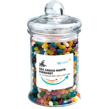 Big Apothecary Jar with Jelly Beans 1.2kg - Simply Merchandise