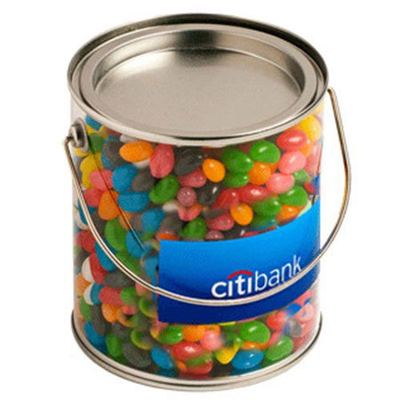 Big PVC Bucket filled with Jelly Beans 900g - Simply Merchandise