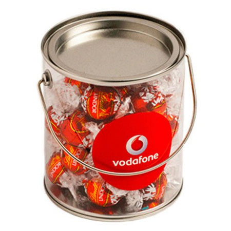 Big PVC Bucket filled with Lindt Balls x30 - Simply Merchandise