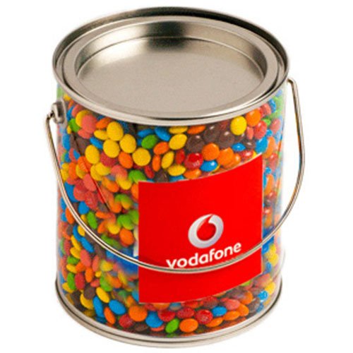 Big PVC Bucket filled with M&Ms 850g - Simply Merchandise