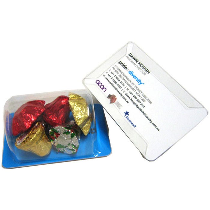 Biz Card Treats with Christmas Chocolates 45g - Simply Merchandise