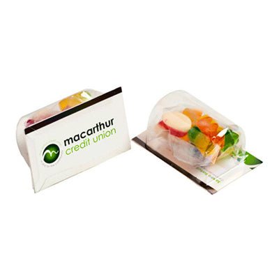 Biz Card Treats with Mixed Lollies 25g - Simply Merchandise