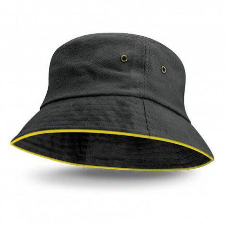 Bondi Bucket Hat - Coloured Sandwich Trim - Simply Merchandise