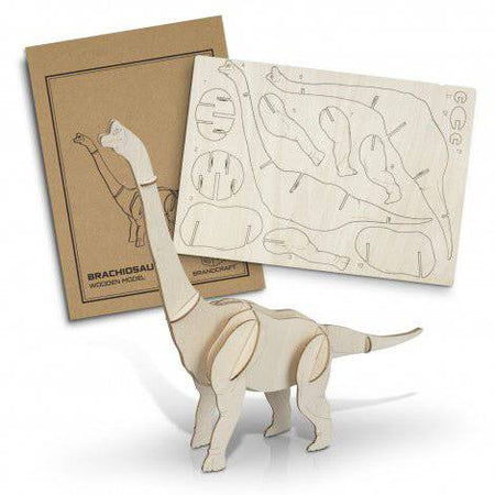 BRANDCRAFT Brachiosaurus Wooden Model - Simply Merchandise