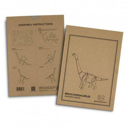 BRANDCRAFT Brachiosaurus Wooden Model - Simply Merchandise