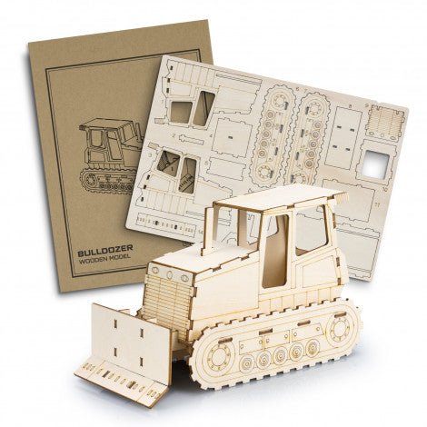 BRANDCRAFT Bulldozer Wooden Model - Simply Merchandise