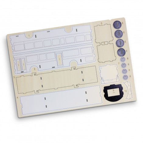 BRANDCRAFT Bus Wooden Model - Simply Merchandise