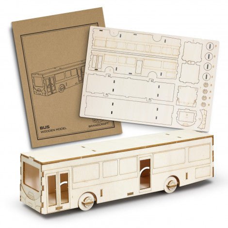 BRANDCRAFT Bus Wooden Model - Simply Merchandise