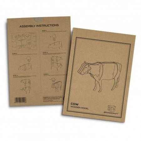 BRANDCRAFT Cow Wooden Model - Simply Merchandise