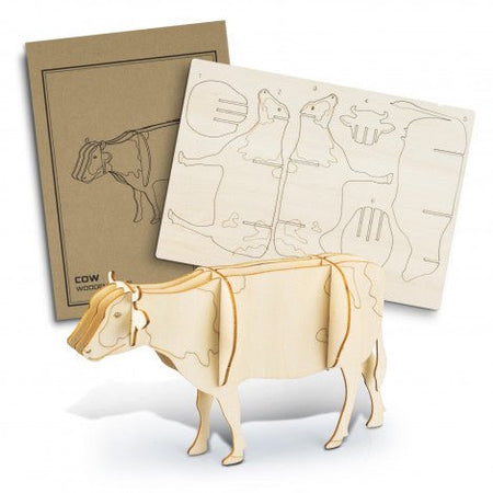 BRANDCRAFT Cow Wooden Model - Simply Merchandise