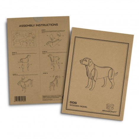 BRANDCRAFT Dog Wooden Model - Simply Merchandise