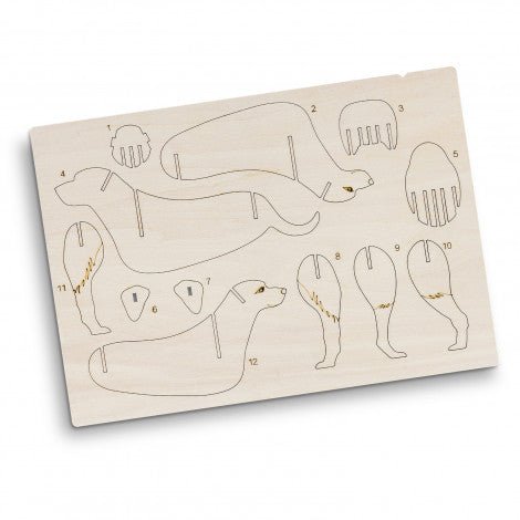 BRANDCRAFT Dog Wooden Model - Simply Merchandise