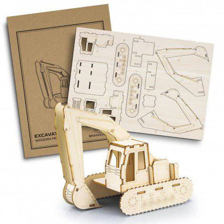 BRANDCRAFT Excavator Wooden Model - Simply Merchandise