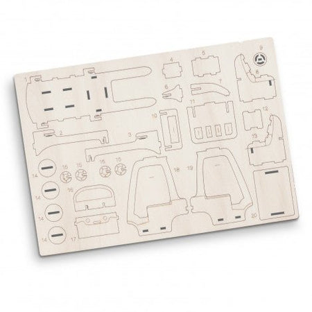 BRANDCRAFT Forklift Wooden Model - Simply Merchandise