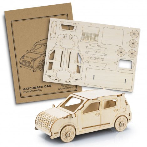 BRANDCRAFT Hatchback Car Wooden Model - Simply Merchandise