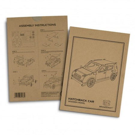 BRANDCRAFT Hatchback Car Wooden Model - Simply Merchandise