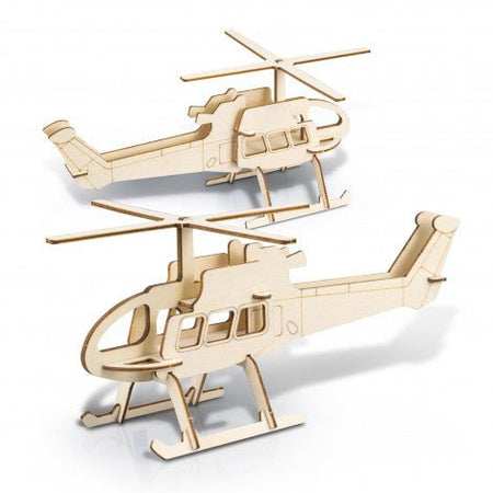 BRANDCRAFT Helicopter Wooden Model - Simply Merchandise