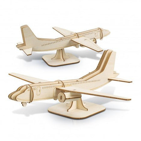 BRANDCRAFT Jet Plane Wooden Model - Simply Merchandise