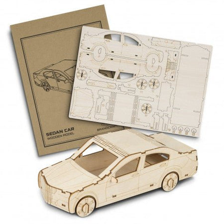 BRANDCRAFT Sedan Car Wooden Model - Simply Merchandise