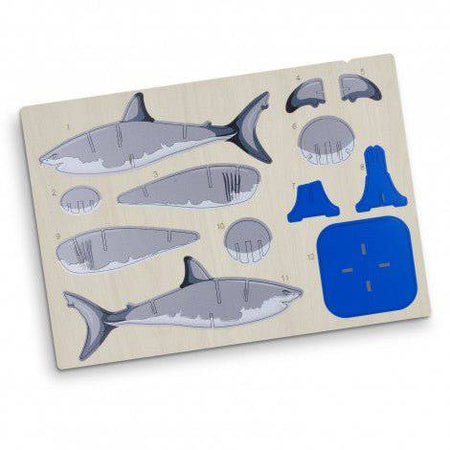 BRANDCRAFT Shark Wooden Model - Simply Merchandise