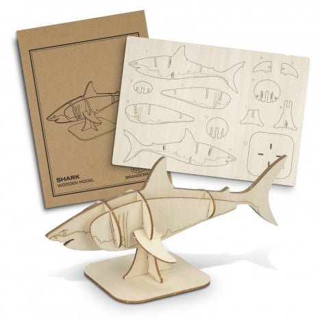 BRANDCRAFT Shark Wooden Model - Simply Merchandise