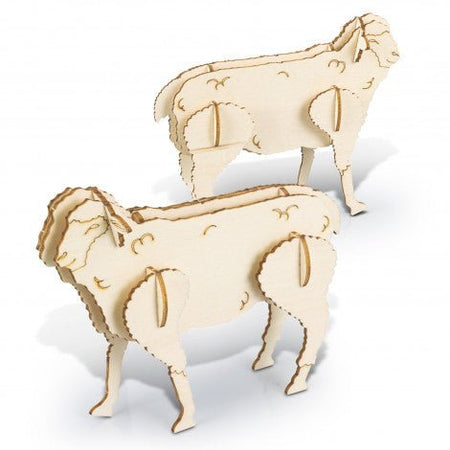 BRANDCRAFT Sheep Wooden Model - Simply Merchandise