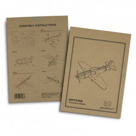 BRANDCRAFT Spitfire Wooden Model - Simply Merchandise