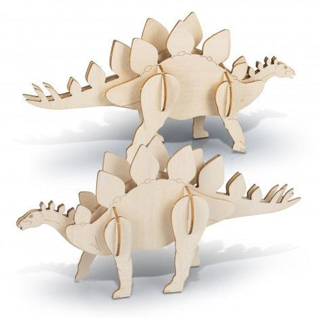 BRANDCRAFT Stegosaurus Wooden Model - Simply Merchandise