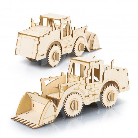 BRANDCRAFT Wheel Loader Wooden Model - Simply Merchandise