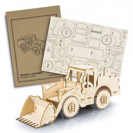 BRANDCRAFT Wheel Loader Wooden Model - Simply Merchandise