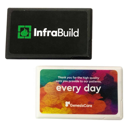 Branded Cards with Sticker - Simply Merchandise