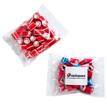 Branded Rock Candy in Bag with Sticker - Simply Merchandise