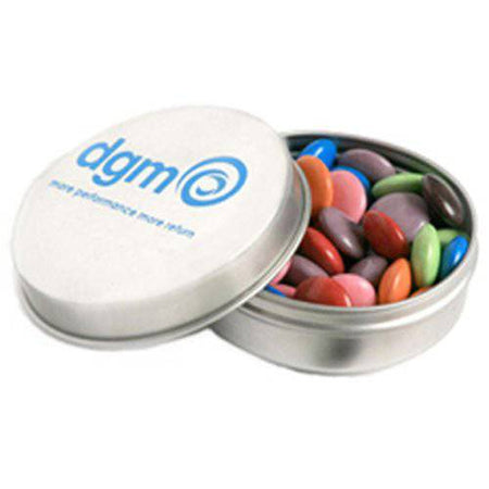 Branded Tin with One Colour Pad Print - Simply Merchandise