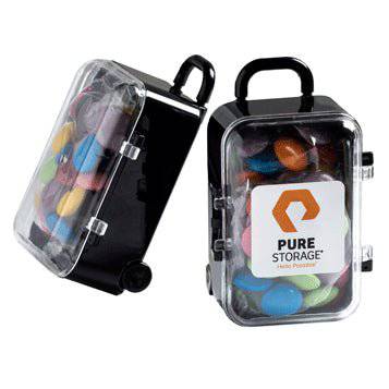 Carry-On Case with Choc Beans 50g - Simply Merchandise