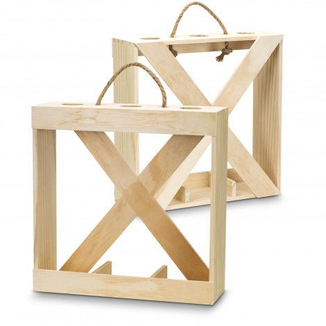 Catalonia Wine Crate - Triple - Simply Merchandise