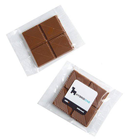 Chocolate Square in Cello Bag 15g - Simply Merchandise