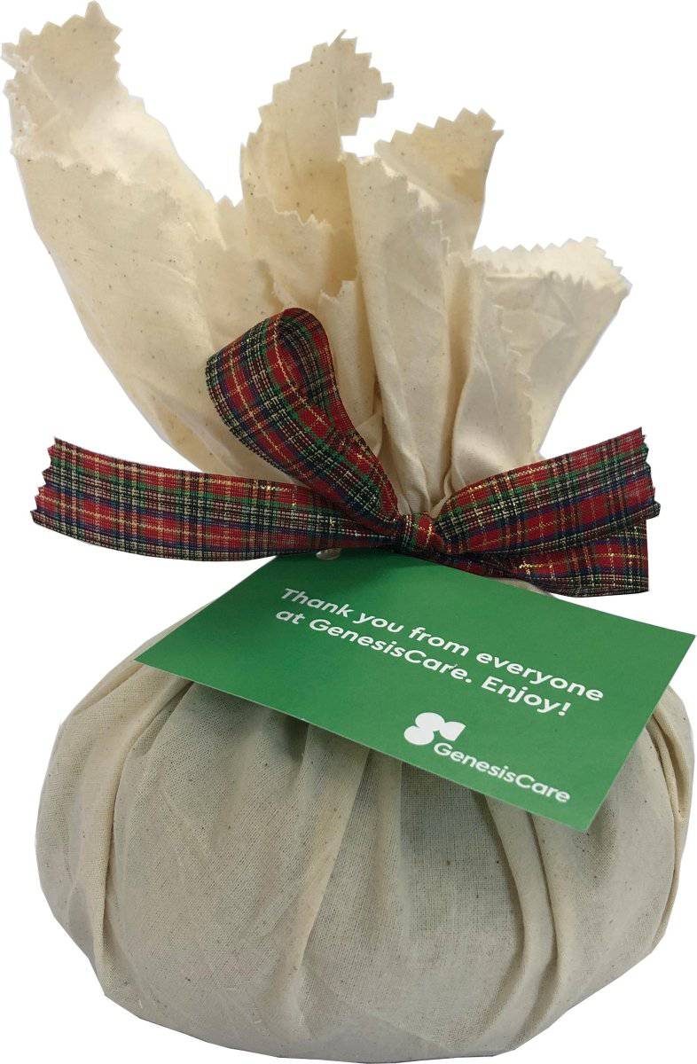 Christmas Pudding Big with custom branded logo - Simply Merchandise
