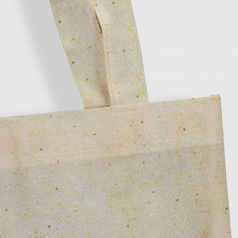 City Shopper Natural Look Tote Bag Small with custom branded logo - Simply Merchandise
