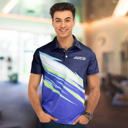 Custom Mens Sports Polo - Simply Merchandise