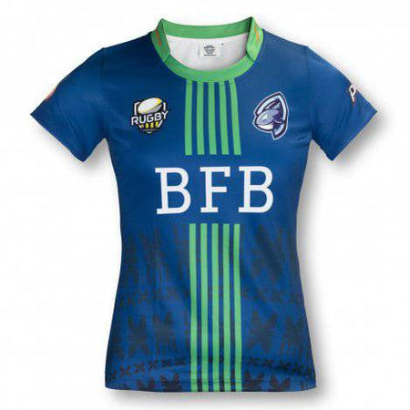 Custom Womens Rugby T-Shirt - Simply Merchandise