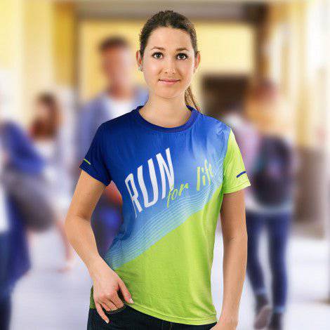 Custom Womens Sports T-Shirt - Simply Merchandise