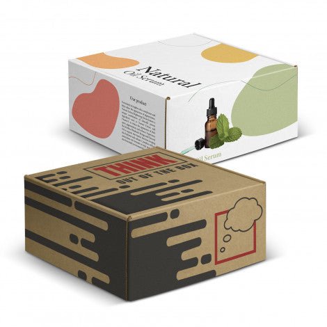 Die Cut Box with Locking Lid - 225x225x113mm - Simply Merchandise