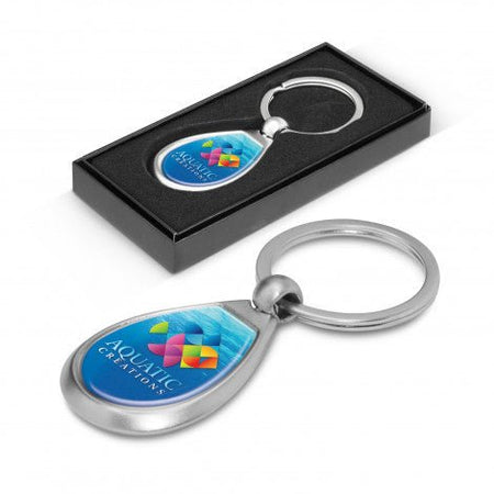 Drop Metal Key Ring - Simply Merchandise